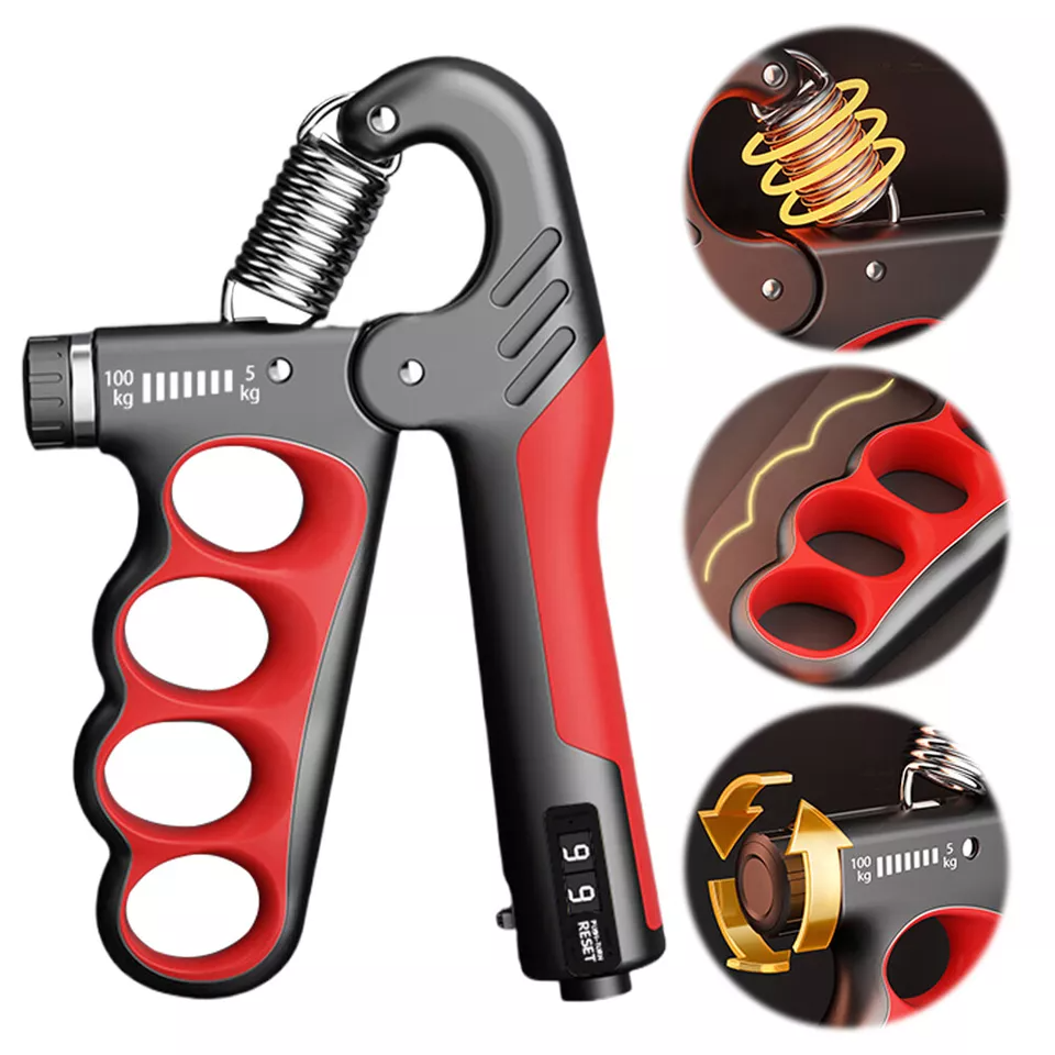 5-100 KG Grip Strength Trainer Hand Grip Strengthener Adjustable Resistance
