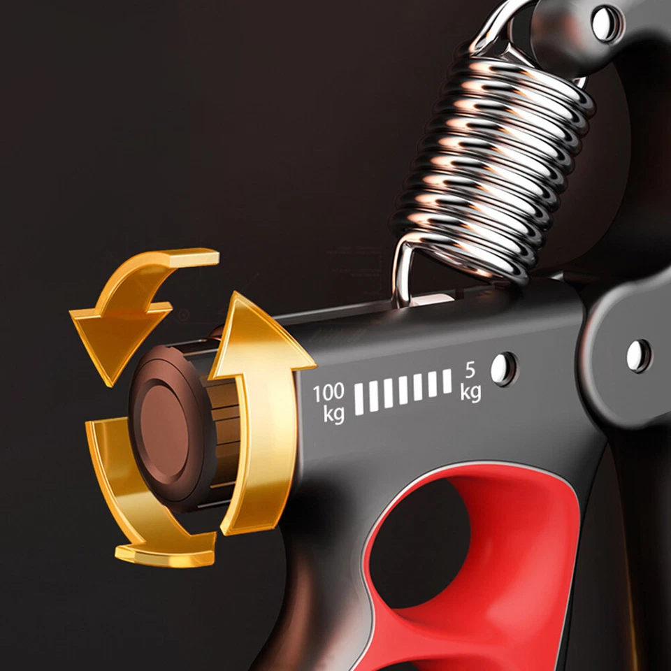 5-100 KG Grip Strength Trainer Hand Grip Strengthener Adjustable Resistance