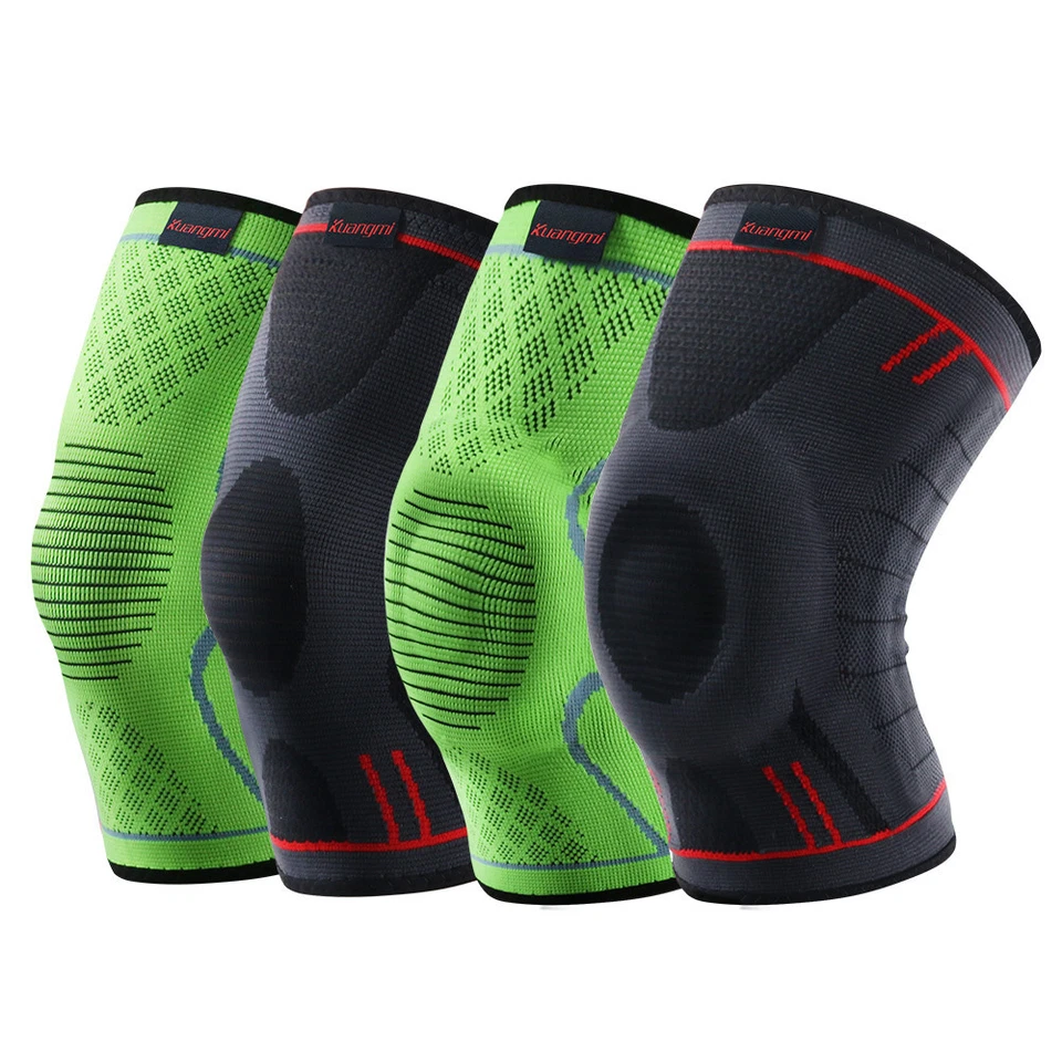 Knee Compression Sleeve Support Brace pad Anti Slip Pain Relief